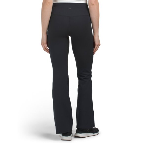 BALANCE COLLECTION Chocolate Plum Easy Waist Brandy Flare Pants - Picture 2 of 2